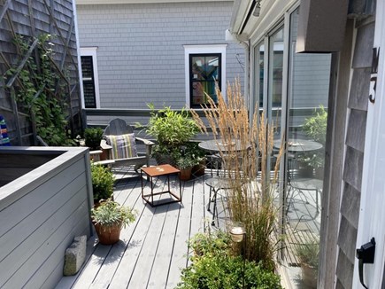 Provincetown, Fisherman's Cove Cape Cod vacation rental - Private Deck