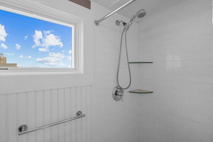 Provincetown Cape Cod vacation rental - Harbor views from the bathroom
