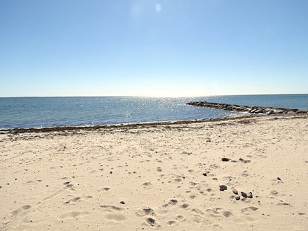 Brewster Cape Cod vacation rental - Walk seven minutes to a perfect sandy bay beach.