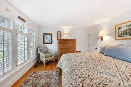 Brewster Cape Cod vacation rental - Master bedroom with king size bed on the main level