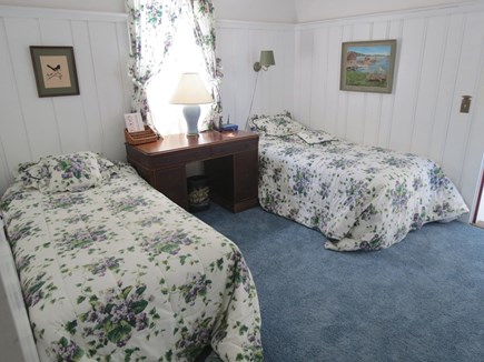 Brewster Cape Cod vacation rental - Main level bedroom with twins.