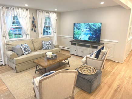 Harwich Cape Cod vacation rental - Bright and airy living room with 65" 4K TV.