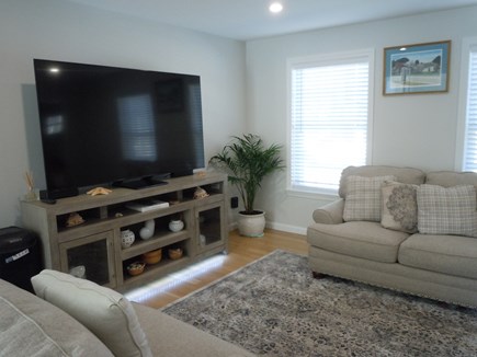 Barnstable  Cape Cod vacation rental - Large 72 inch screen TV in living room!