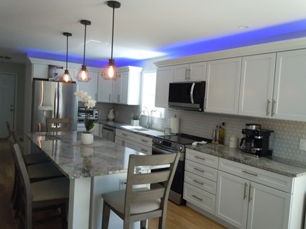 Barnstable  Cape Cod vacation rental - Gourmet kitchen with center island, and pretty recessed lighting!