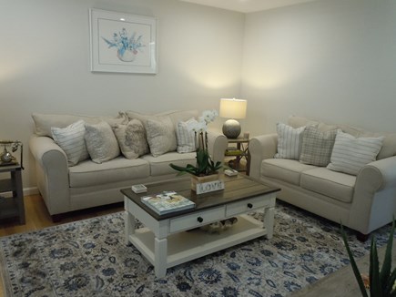 Barnstable  Cape Cod vacation rental - Quiet den on first floor with sofa couch.