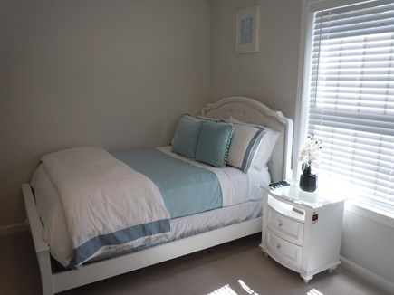 Barnstable  Cape Cod vacation rental - 3rd bdrm, headboard, side table and dresser have fairy-lights!!