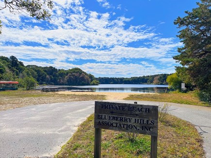 Brewster Cape Cod vacation rental - Association beach Blueberry Pond quick walk from house