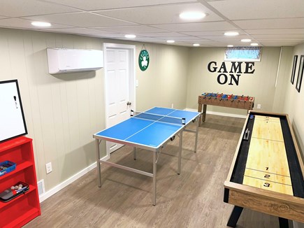 Falmouth Cape Cod vacation rental - Basement game room...game on!