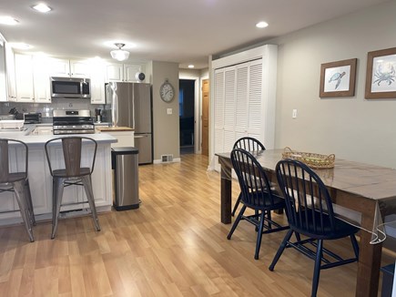 Falmouth Cape Cod vacation rental - Spacious kitchen with table for 9 and 2 counter stools