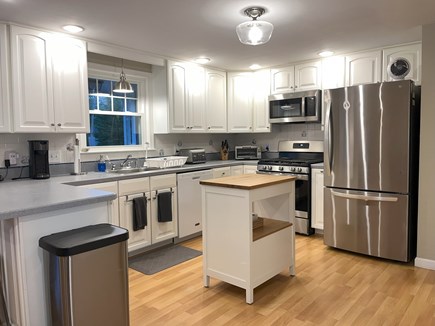 Falmouth Cape Cod vacation rental - Well-stocked kitchen with brand new stainless steel appliances