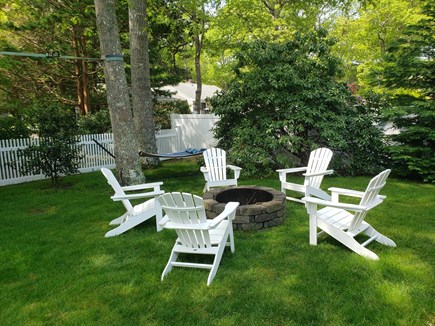Falmouth Cape Cod vacation rental - Relax by the fire pit or take a nap in the cozy hammock