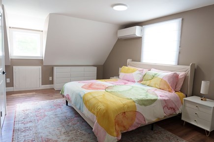 East Sandwich Cape Cod vacation rental - Master bedroom, king bed, third floor