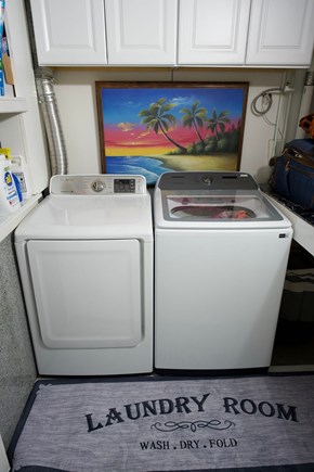 East Sandwich Cape Cod vacation rental - Laundry room, first floor