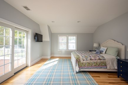 Sandwich Cape Cod vacation rental - Second level bedroom with private deck