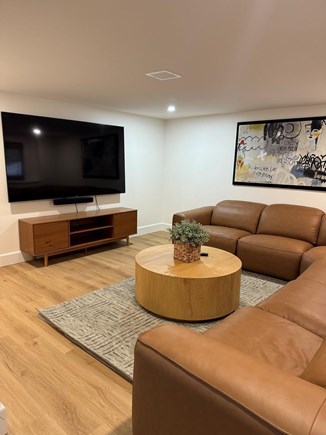 Chatham Cape Cod vacation rental - Movie room with 65 inch Tv