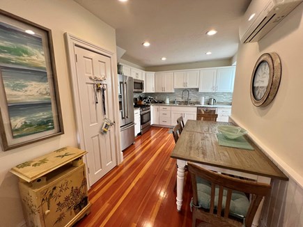 Osterville Cape Cod vacation rental - Two Bedroom unit:Kitchen with table for six people, fridge, oven