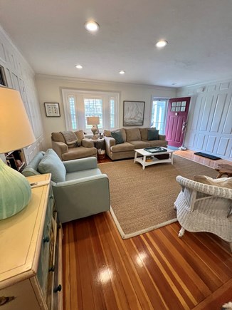Osterville Cape Cod vacation rental - Two Bedroom unit: View of living room from kitchen