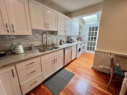 Osterville Cape Cod vacation rental - Two Bedroom unit: View of kitchen toward the sunroom