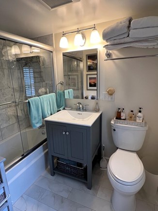 Osterville Cape Cod vacation rental - Two bedroom unit: Full bath with tub/shower off living area