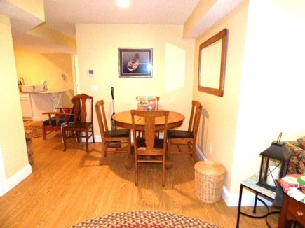 Dennis Cape Cod vacation rental - Table in Basement