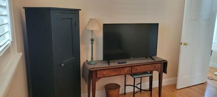 Dennis Cape Cod vacation rental - Small 1st floor bedroom with tv and futon