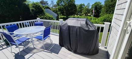 Dennis Cape Cod vacation rental - Deck off of Kitchen area with gas grill