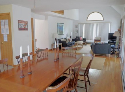 Wellfleet Cape Cod vacation rental - Dining looking to family room