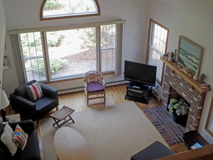 Wellfleet Cape Cod vacation rental - Looking down from balcony of family room