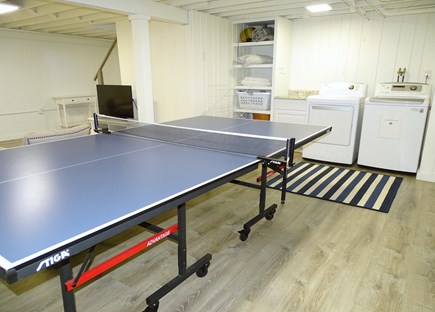 Falmouth Cape Cod vacation rental - Lower level living offer ping pong! (and laundry)