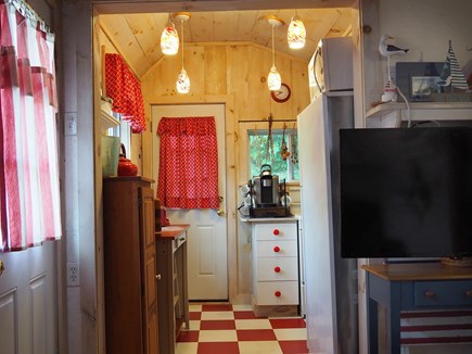 Orleans  Cape Cod vacation rental - Hallway to kitchen (from living room)