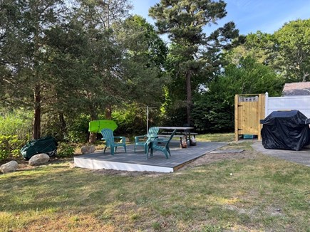 Wareham MA vacation rental - Deck & Outdoor Shower