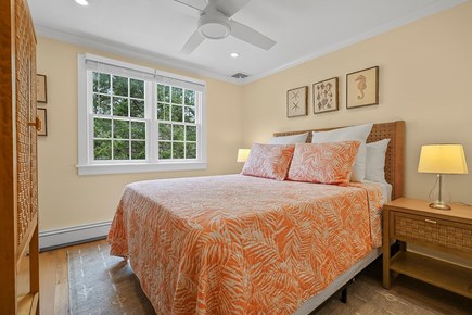 Dennis Cape Cod vacation rental - Guest Bedroom-Brand New Bed-Ceiling Fan