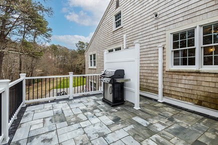Dennis Cape Cod vacation rental - Large Patio With Outdoor Grill and Private Shower Area