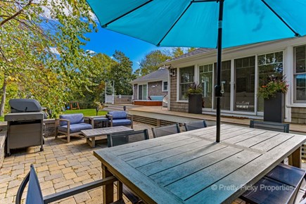 Harwich Cape Cod vacation rental - Large outdoor seating area
