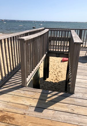 Provincetown Cape Cod vacation rental - Stairs to the Beach