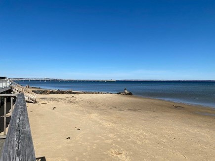 Provincetown West End Cape Cod vacation rental - The Beach off of the deck (low tide)