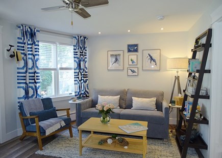 Provincetown West End Cape Cod vacation rental - Comfortable and beautifully decorated living room