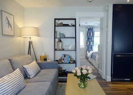 Provincetown West End Cape Cod vacation rental - View from entrance of living room back to bedroom 