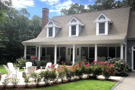 East Sandwich Cape Cod vacation rental - Large grassy side yard