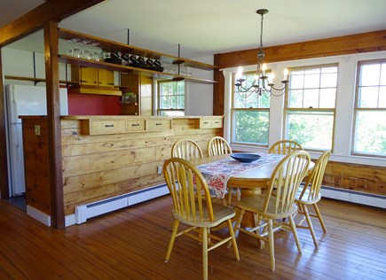 Woods Hole Cape Cod vacation rental - Kitchen Dining Area