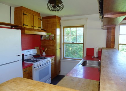 Woods Hole Cape Cod vacation rental - Kitchen offers everything you’ll need, even cookbooks