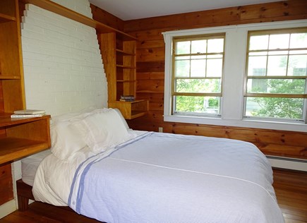 Woods Hole Cape Cod vacation rental - Queen bedroom, off kitchen