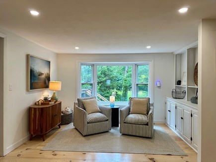 East Dennis Cape Cod vacation rental - Sitting room across from LR