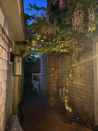 East Dennis Cape Cod vacation rental - Walkway to backyard