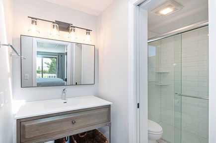 West Yarmouth Cape Cod vacation rental - Main level bath adjoining primary bedroom