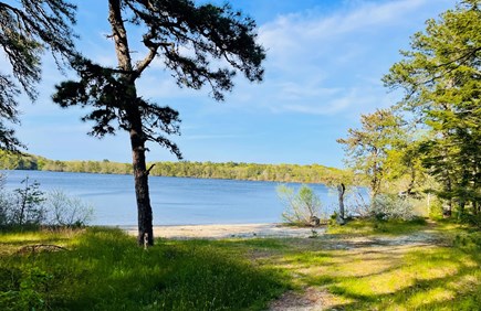 Marstons Mills Cape Cod vacation rental - Lovell’s Pond is .5 mi away. Boat ramp down the road