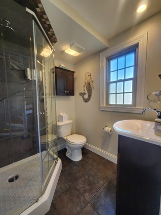 West Dennis Cape Cod vacation rental - Downstairs bathroom