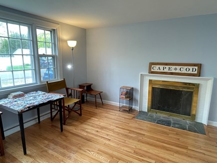 East Falmouth Cape Cod vacation rental - Living room with TV