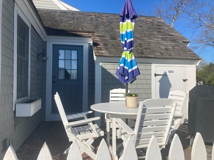 New Seabury Cape Cod vacation rental - One of two patios, both with ocean amazing views