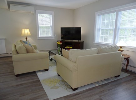 Sandwich (0.9 miles from Snake Cape Cod vacation rental - Living room, flat screen TV, enjoy the piano